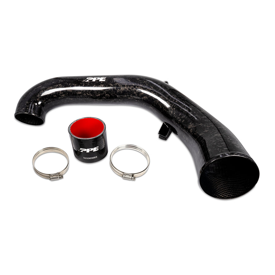 2020-2023 GM 1500 3.0L - Zilla Carbon Fiber Intake Tube -  PPE, Pacific Performance Engineering