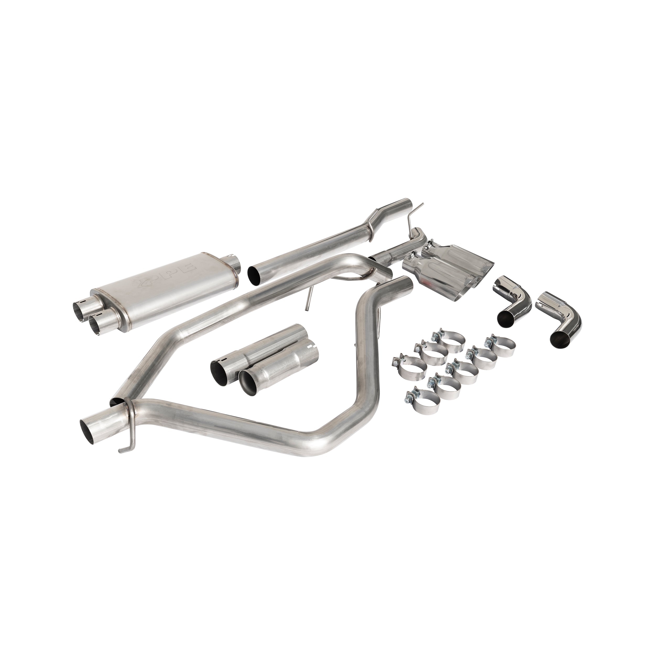 2014-2019 GM 1500 5.3L V8 Cat-Back Exhaust System Dual Exit