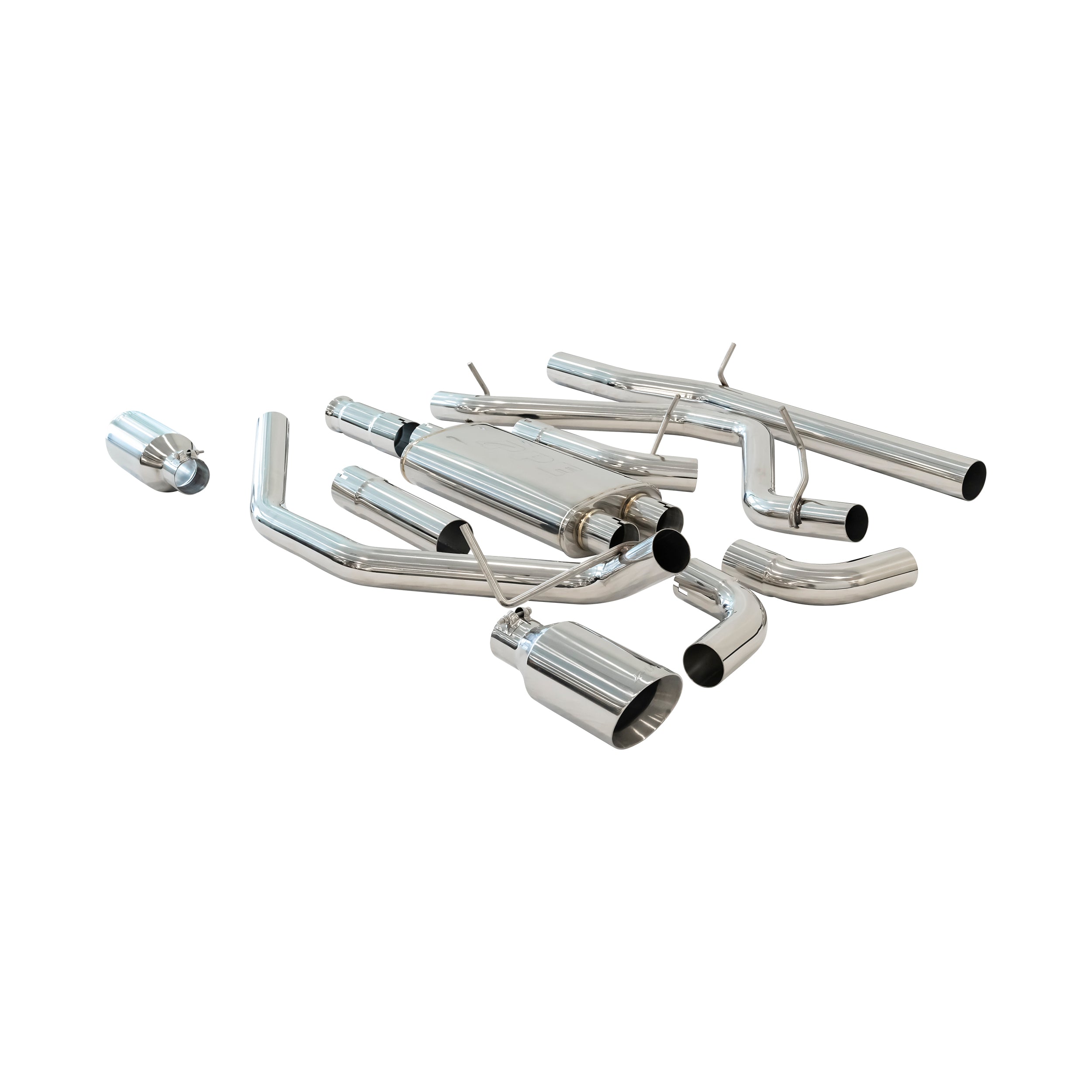 2014-2019 GM 1500 5.3L V8 Cat-Back Exhaust System Dual Exit