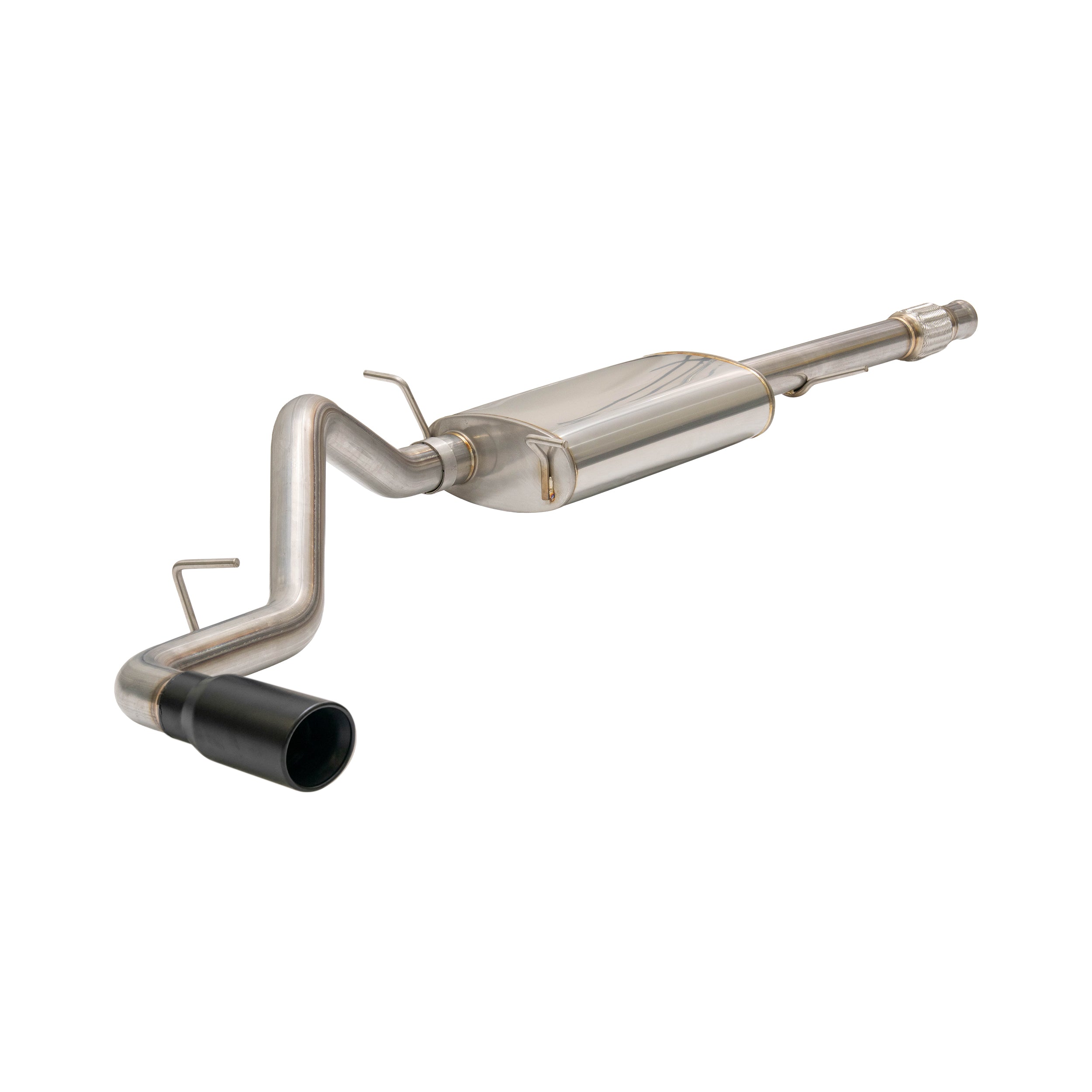2014-2018 GM Silverado/Sierra 1500 4.3L/5.3L Cat-Back Exhaust System - Single Exit - Pacific Performance Engineering