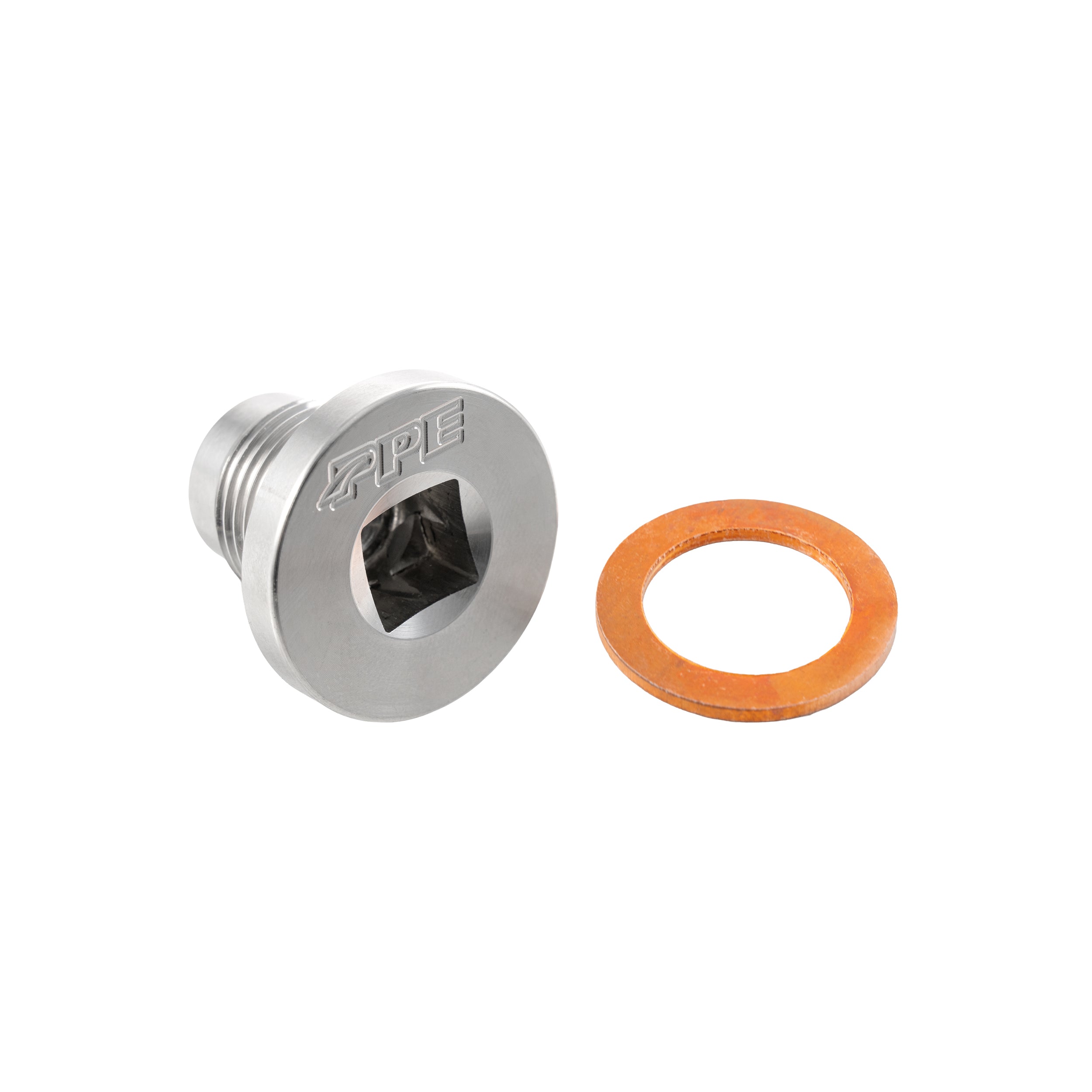 Stainless Steel Drain Plug with Integrated Magnet and M18-1.5 Threads