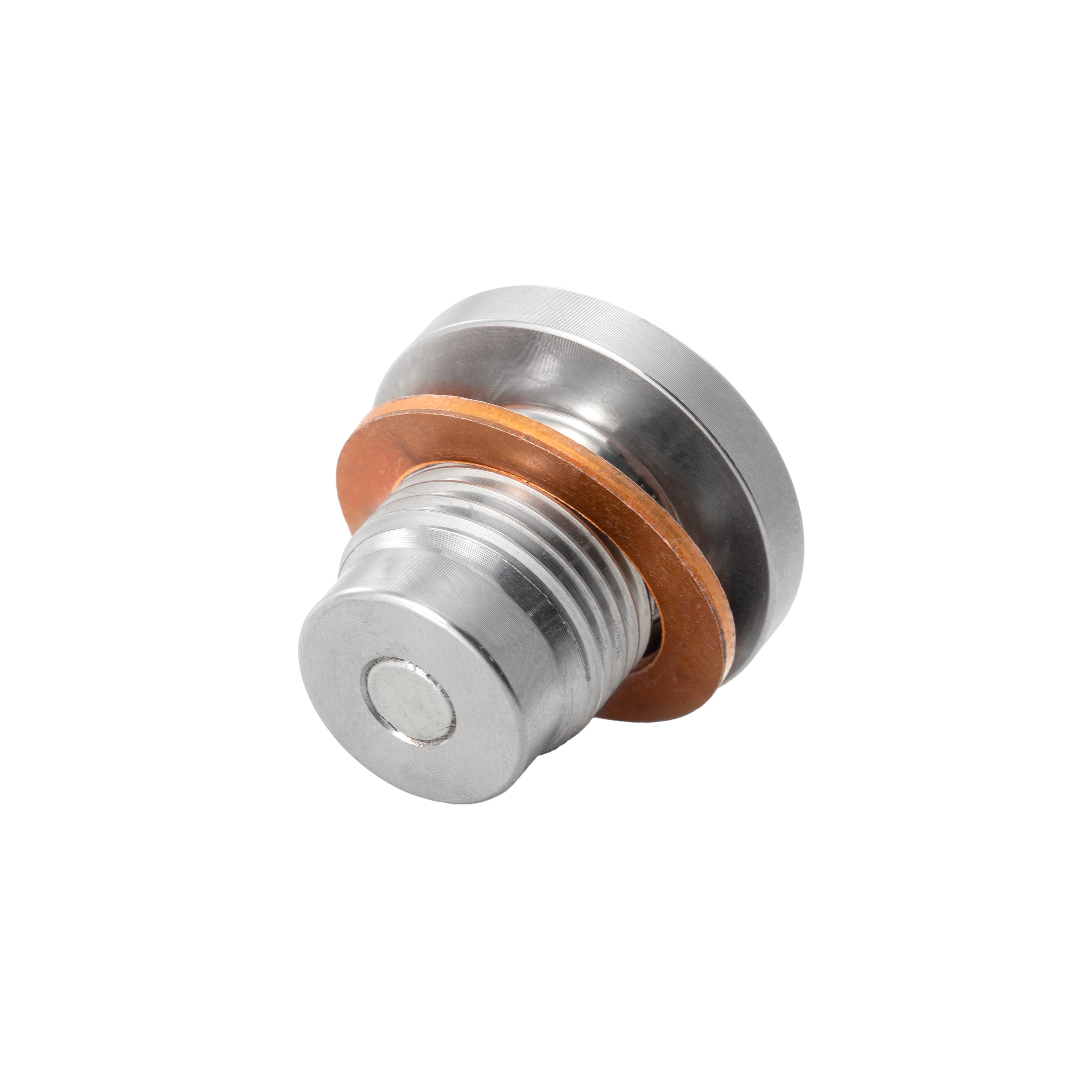 Stainless Steel Drain Plug with Integrated Magnet and M18-1.5 Threads