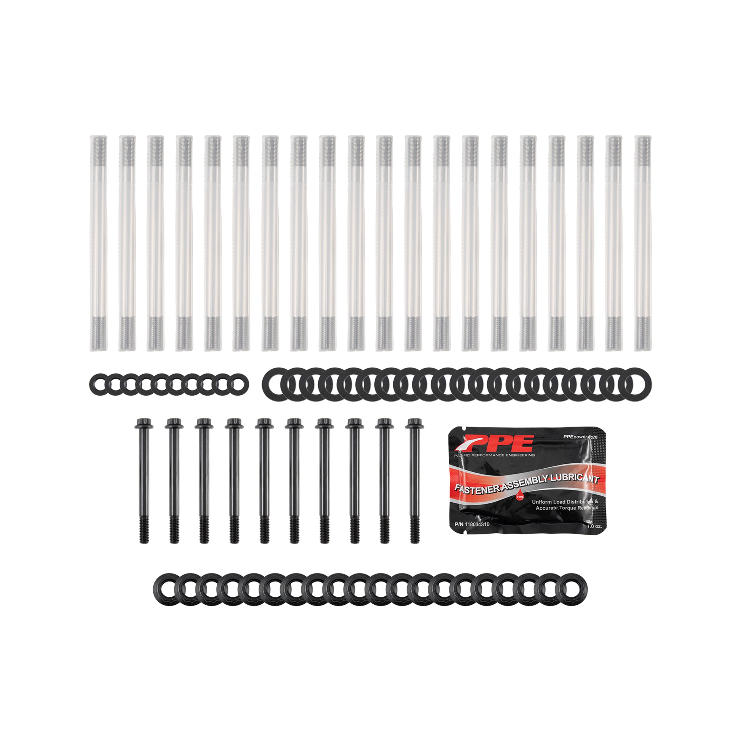 Ford Super Duty 6.0L Power Stroke Head Stud Kit, PPE-288 High Yield, 2003-2007