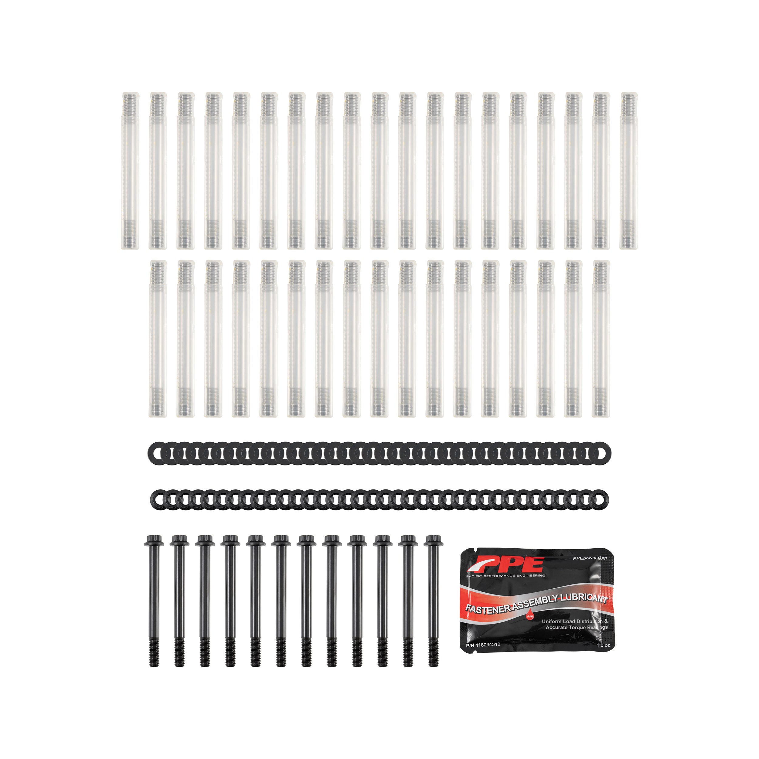 GM 6.6L Duramax Head Stud Kit, PPE-288 High Yield, 2001-2016