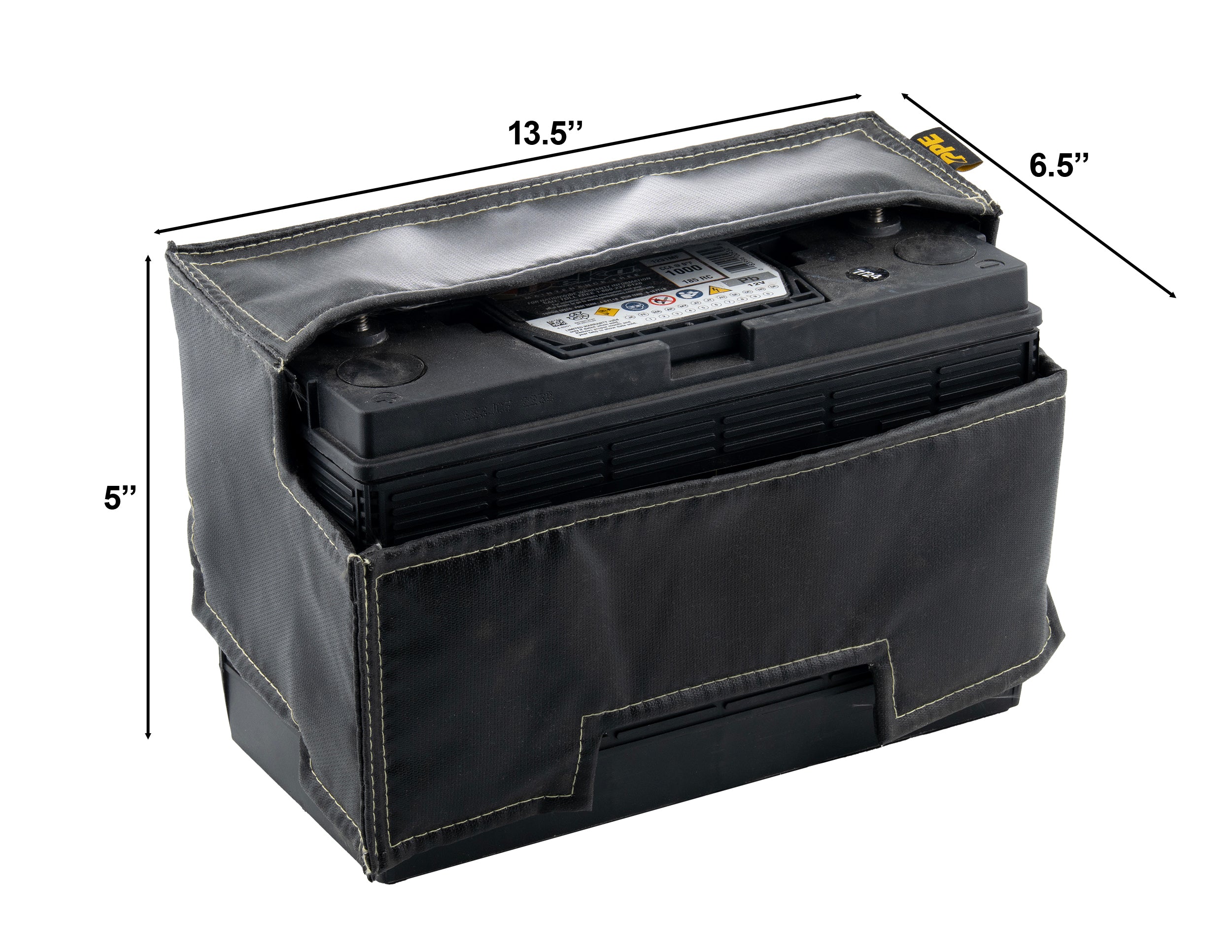 Battery Heat Shield, 2016-2025 RAM 1500/2500/3500, TOP POST BLACK