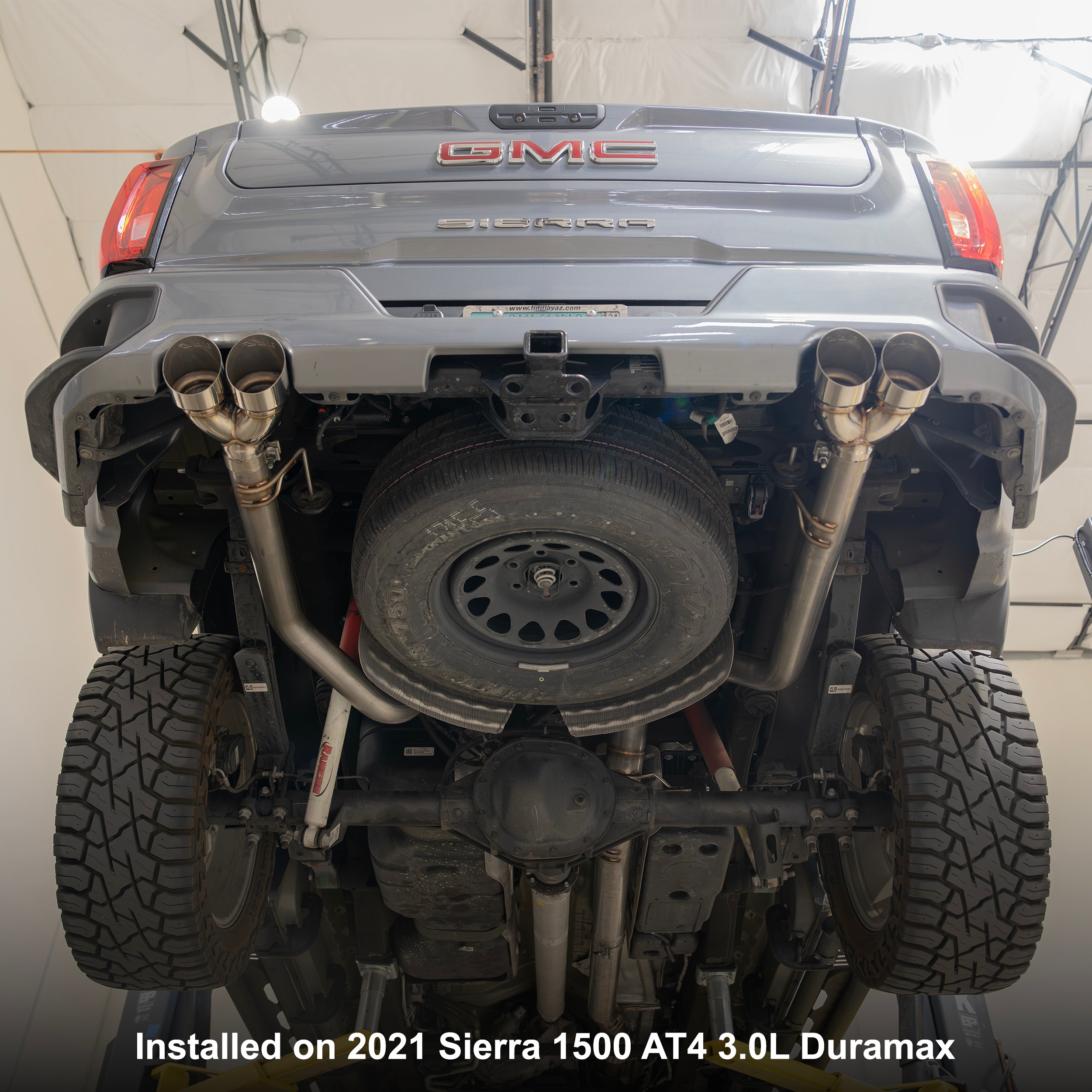 2020–2022 GM 3.0L Duramax 304 Stainless Steel DPF-Back Performance Exhaust Kit - Dual Exit