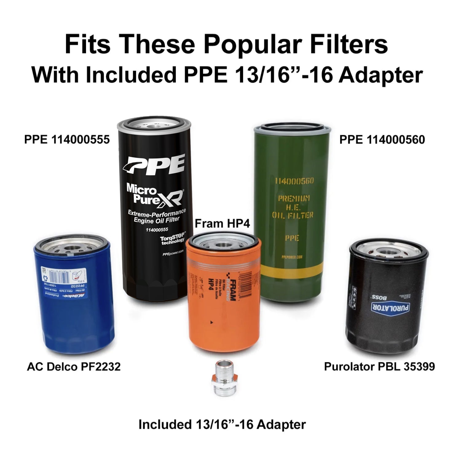 Remote Oil Filter Mount Kit - Polished 304 Stainless Steel