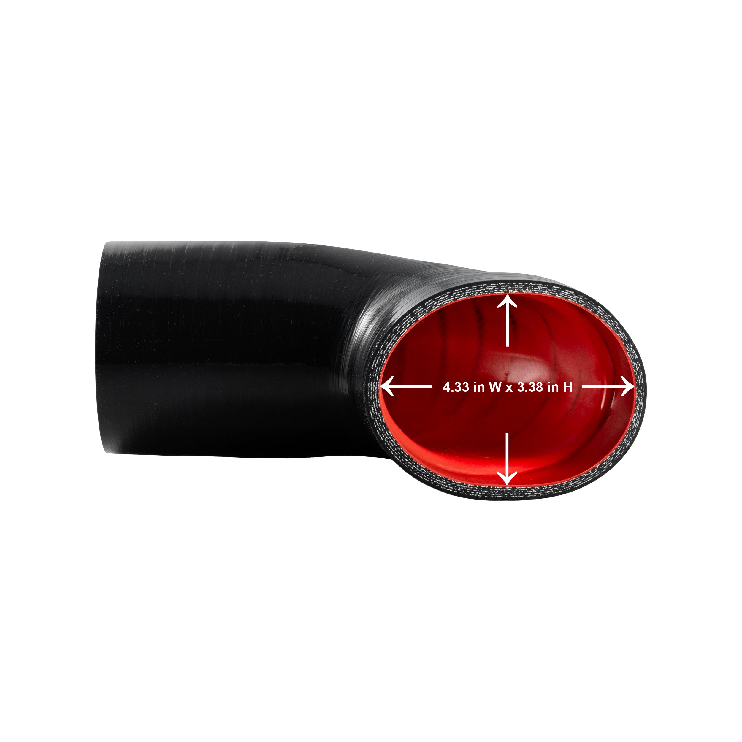 1992-1997 Silicone Inlet Hose GM Gas V8 LT Series Throttle Body