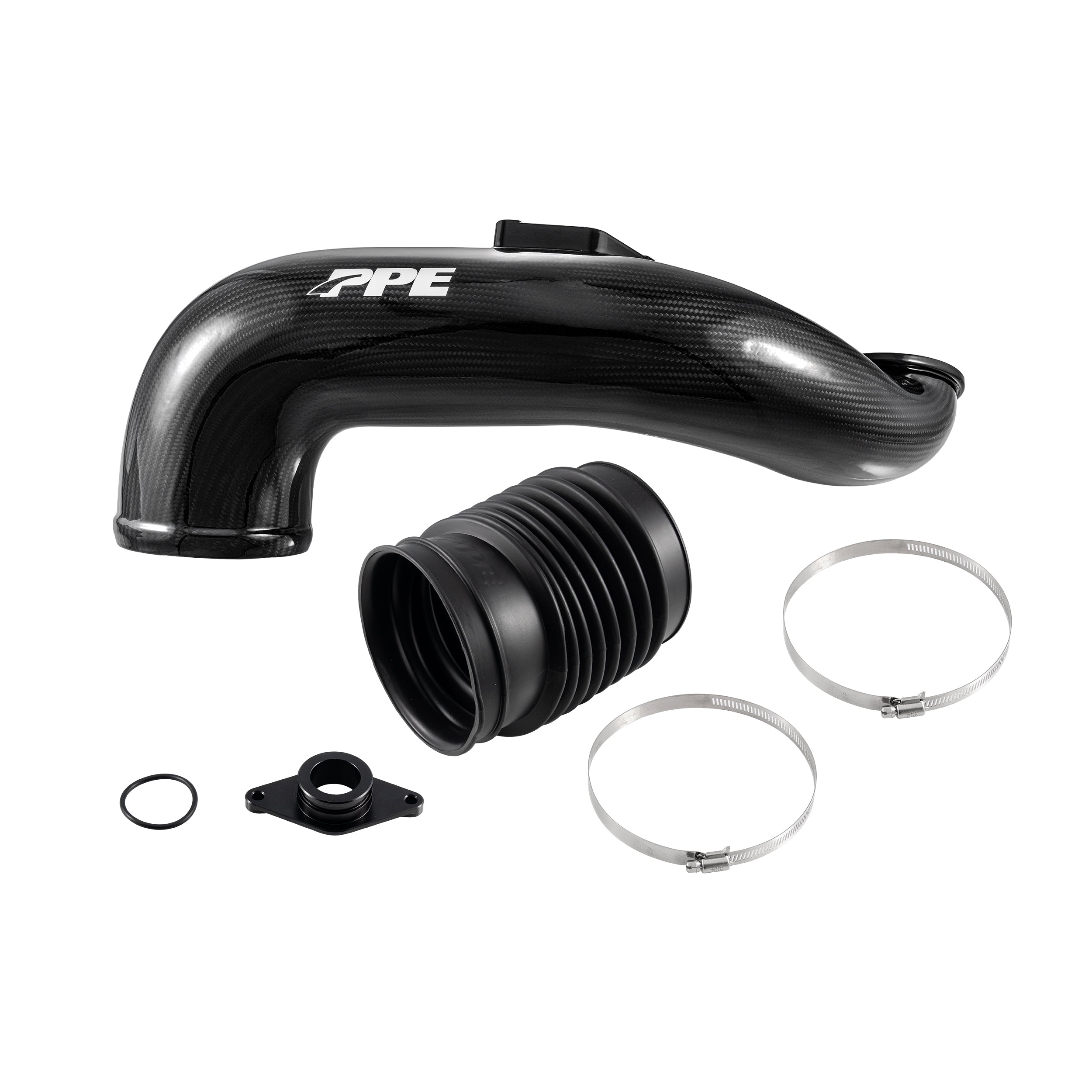 2011-2016 GM 6.6L Duramax LML- Zilla Carbon Fiber Turbo Inlet Upgrade Kit