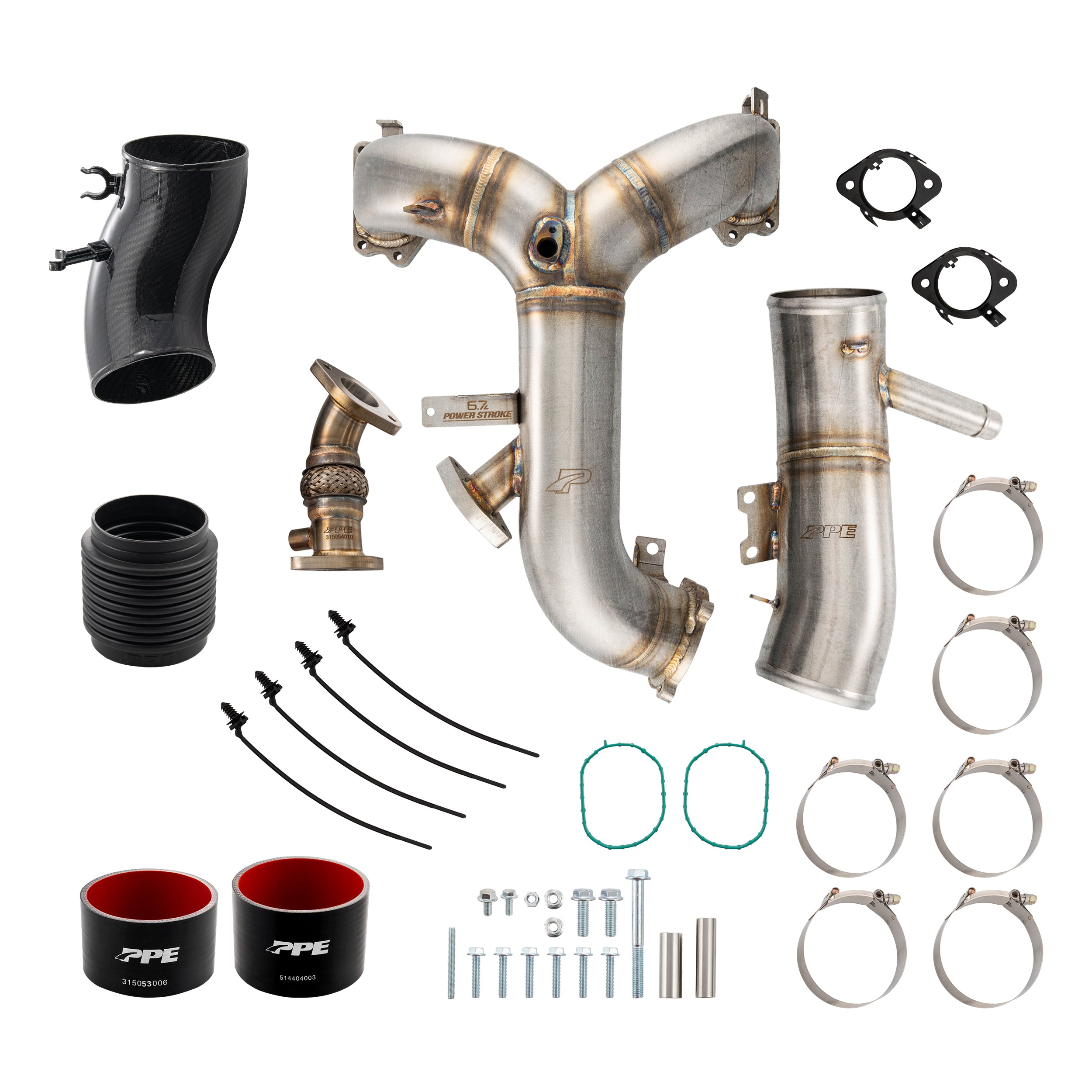 2015-2016 Ford 6.7L Power Stroke Zilla Intake Manifold and Turbo Inlet Kit