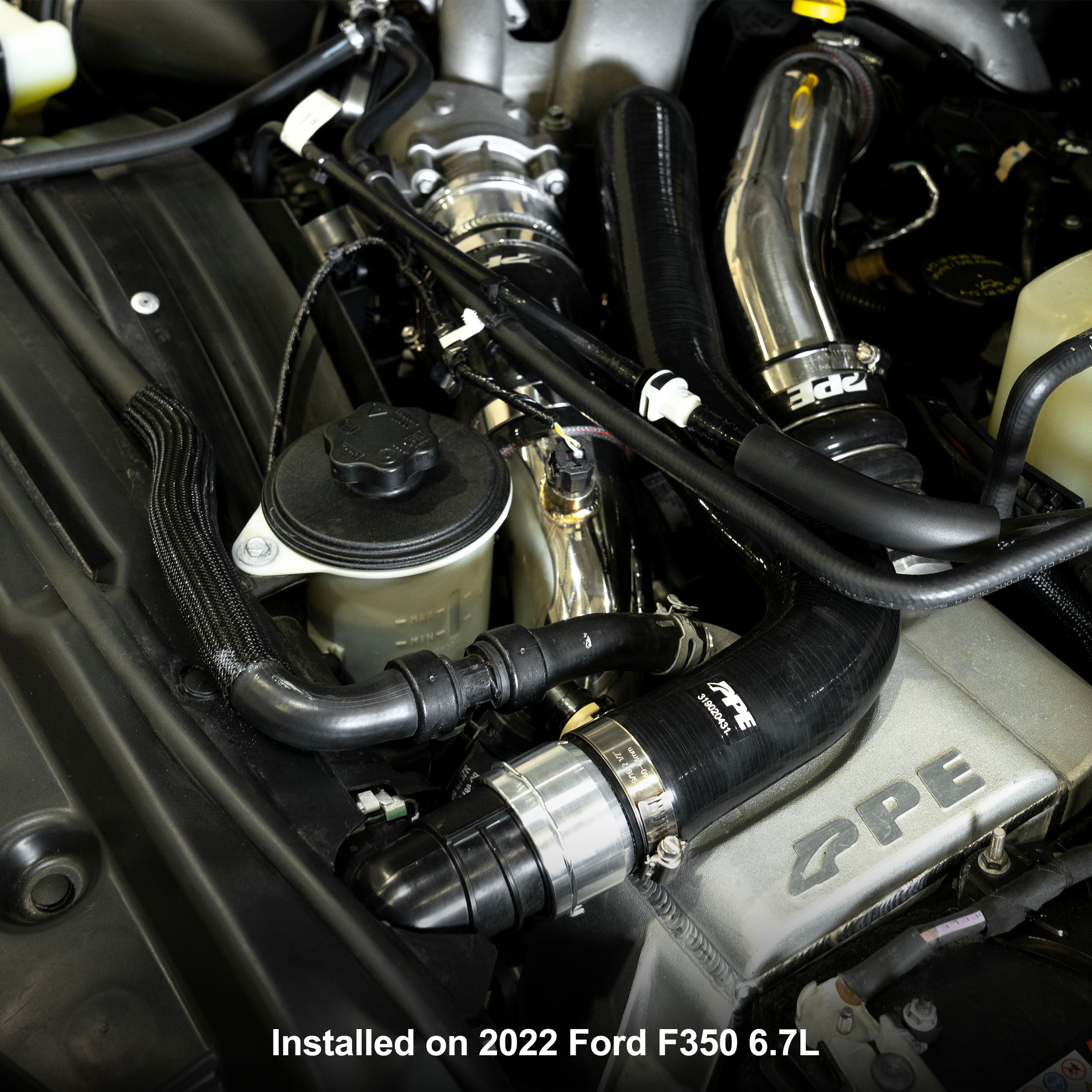 2017 - 2026 Ford 6.7L Power Stroke Upper Coolant Hose Kit