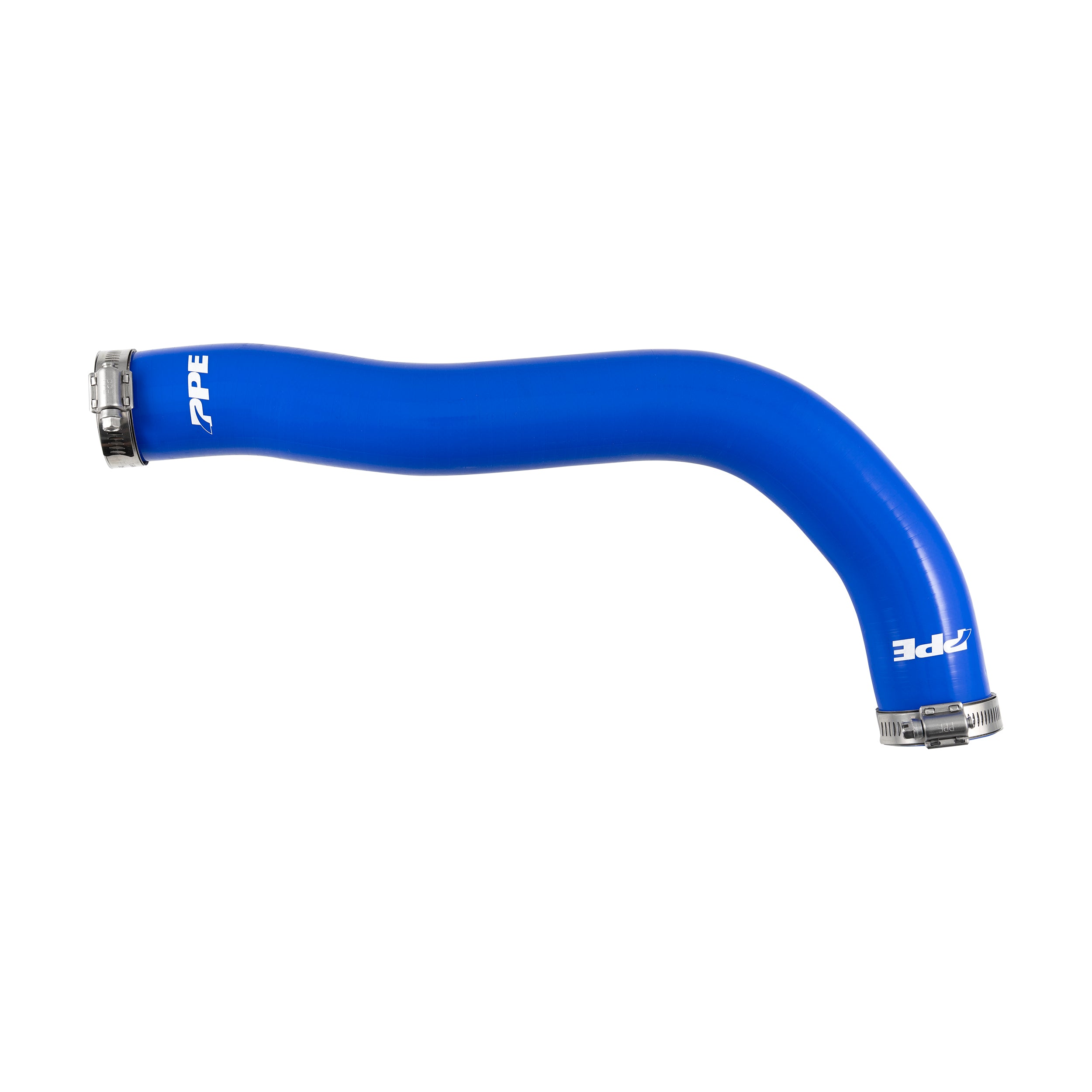 2001-2005 GM 6.6L Duramax Silicone Upper Radiator Hose - Blue