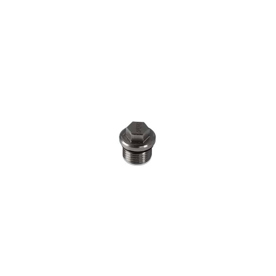 '-6 AN (9/16"-18) Stainless Steel ORB Plug with Neodymium Magnet Pacific Performance Engineering