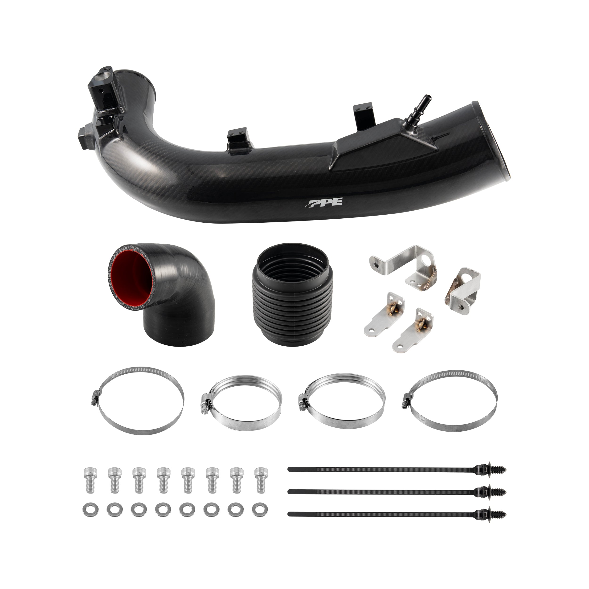 2019 – 2026 GM 1500 2.7L L3B Zilla Carbon Fiber Intake Tube