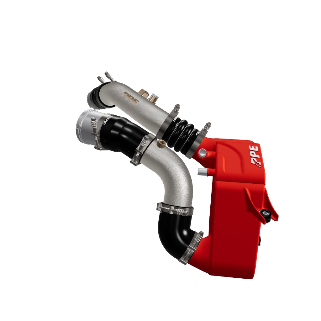 2011-2026 Ford 6.7L Power Stroke Air-to-Water Intercooler with Brushed Charge Pipes