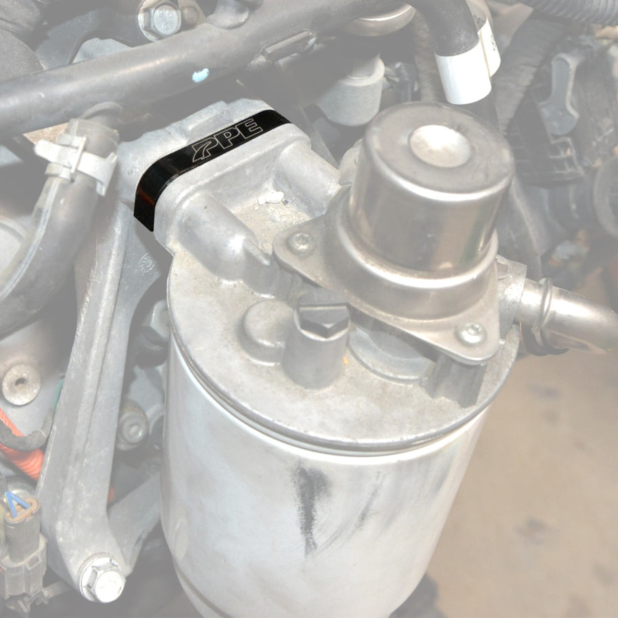2001-2016 GM 6.6L Duramax Fuel Filter Mount Spacer Kit