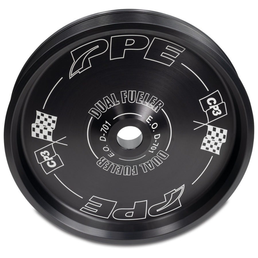 GM Dual Fueler Pulley Solid Face