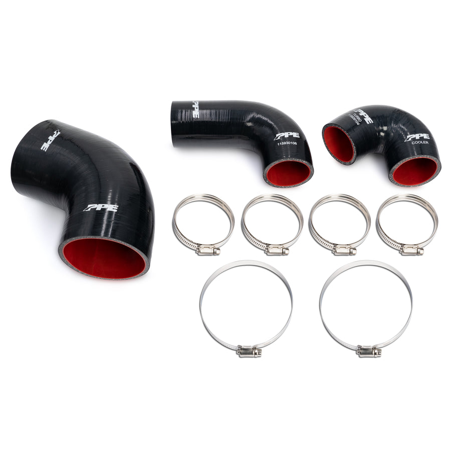 2019-2024 GM 3.0L Duramax Performance Silicone Intake and Intercooler Hose Kit ppepower