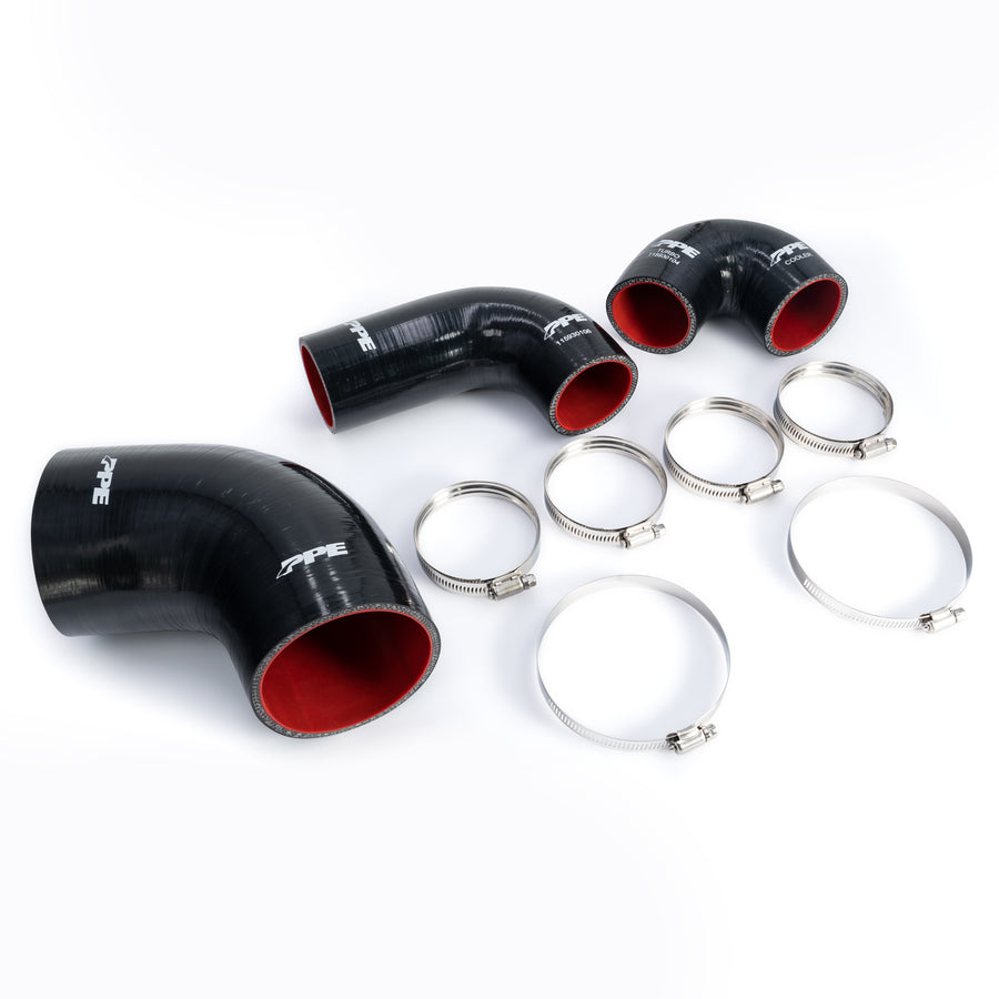 2019-2024 GM 3.0L Duramax Performance Silicone Intake and Intercooler Hose Kit ppepower