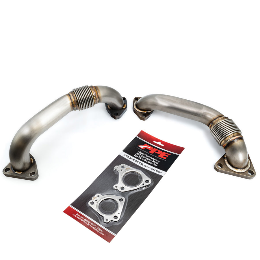 2001-2022 GM 6.6L Duramax OEM Length Replacement High Flow Up-Pipes