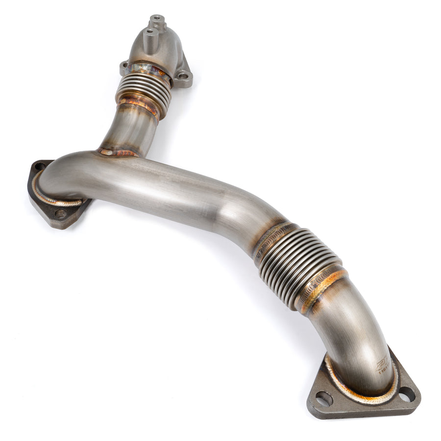 GM 6.6L Duramax Replacement Up-Pipe (Passenger Side) for OEM Exhaust Manifold