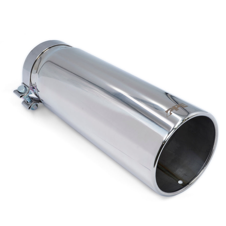 2015-2023 GM 6.6L Duramax 304 Stainless Steel Exhaust Tip (Polished/Black)