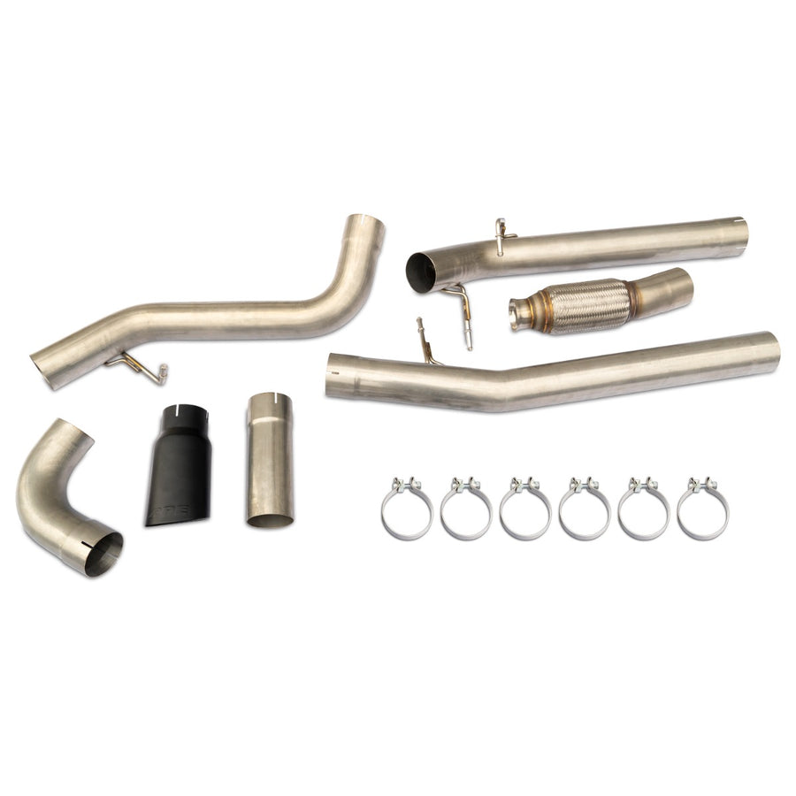 2020-2022 GM 3.0L Duramax 304 Stainless Steel Cat-Back Performance Exhaust Kit - Single Exit ppepower