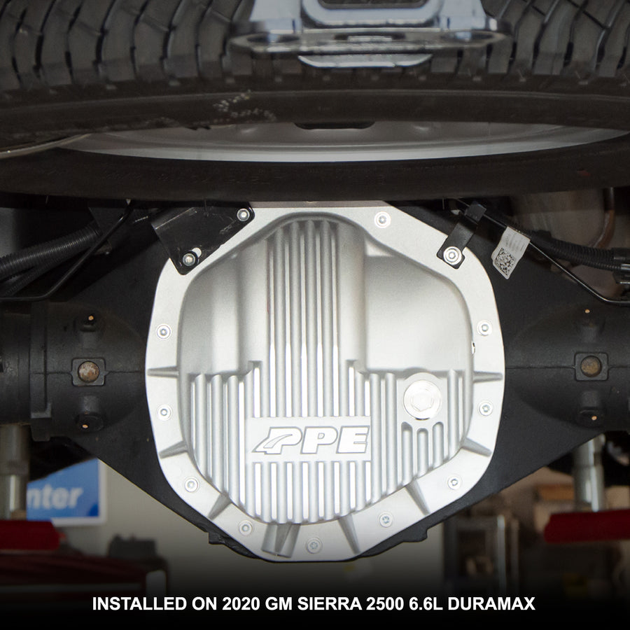 2020-2022 GM 6.6L Duramax 11.5"/12"-14  Heavy-Duty Cast Aluminum Rear Differential Cover