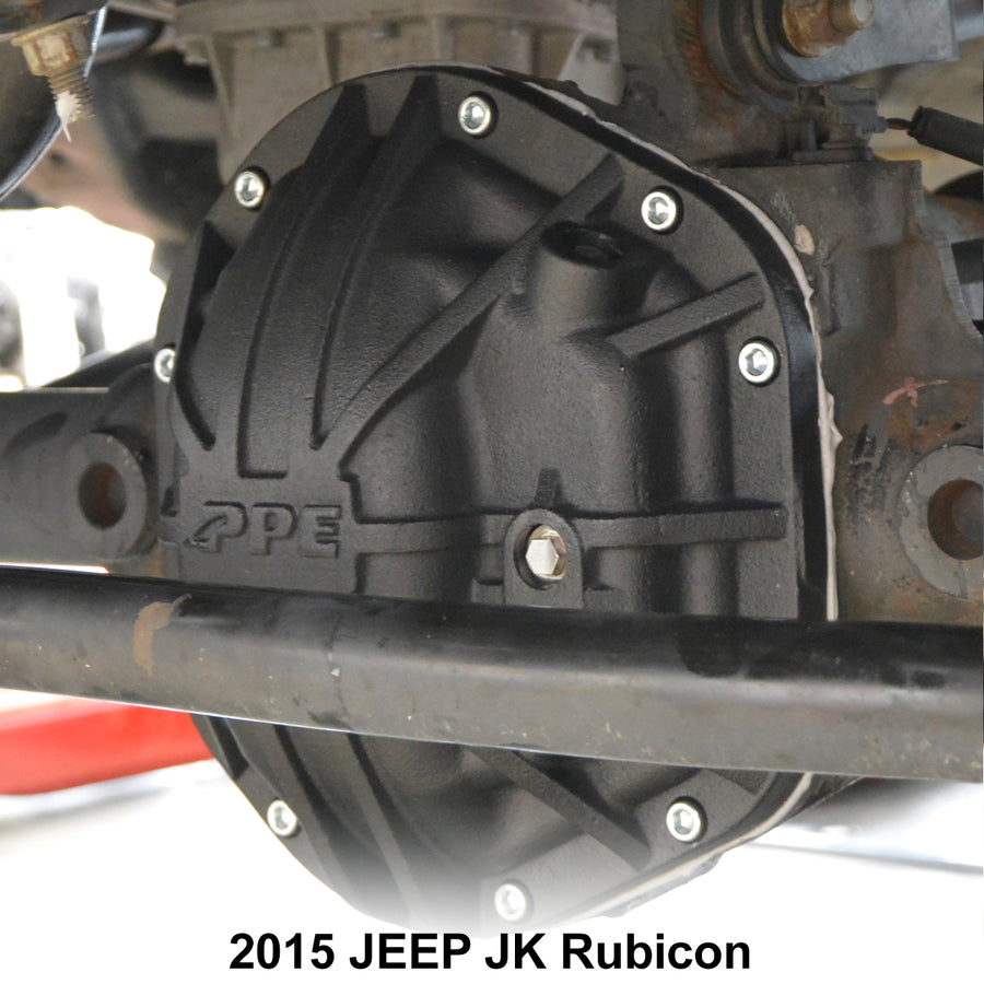 2007-2018 Jeep Wrangler Dana-44 Cast Nodular Iron Rear Differential Cover ppepower