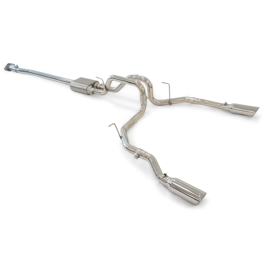 2009-2014 Ford F150 Cat-Back Exhaust Systems Dual Exit