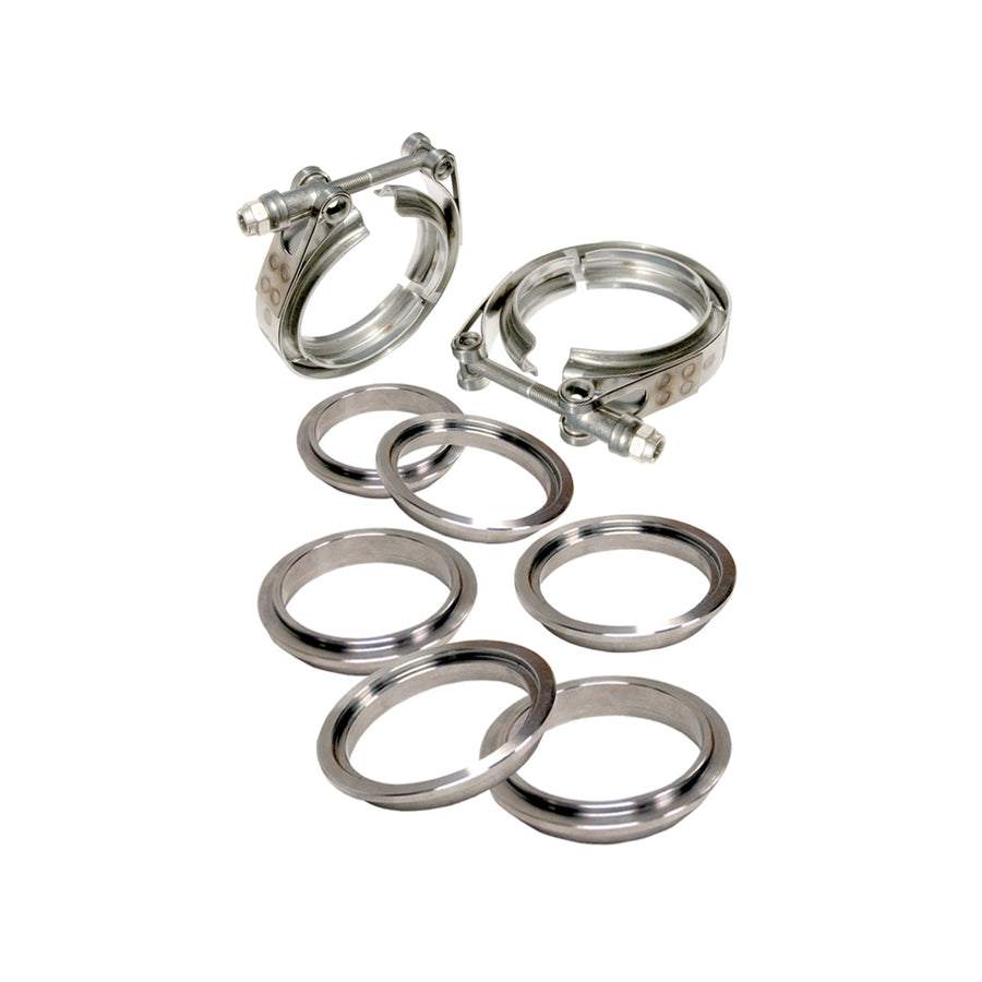 Standard 304 Stainless Steel V-Band - 8 piece Set (2C 3M 3F) (Built To Order)